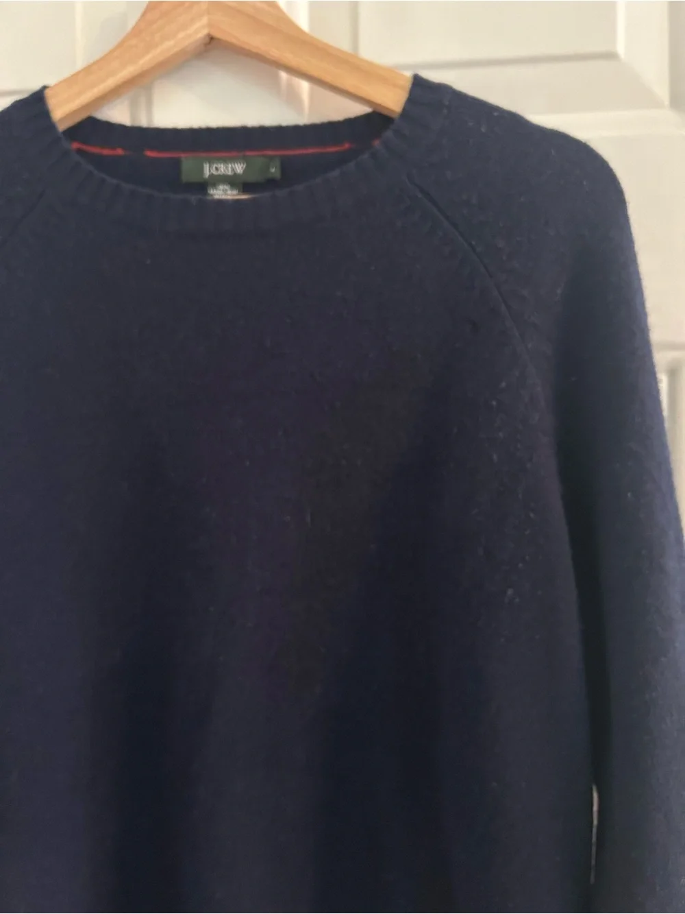 J. Crew Navy Blue Crewneck Sweater